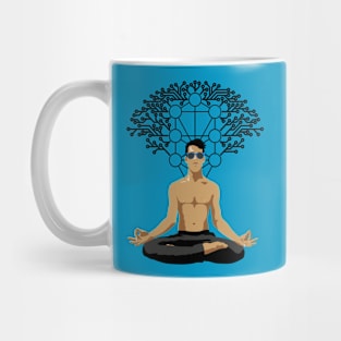 Techno Meditation Mug